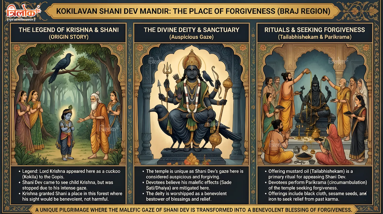 Kokilavan Shani Dev Mandir: The Place of Forgiveness